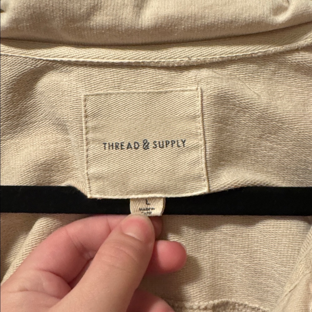 Thread & Supply Button Up Jacket Top - image 2